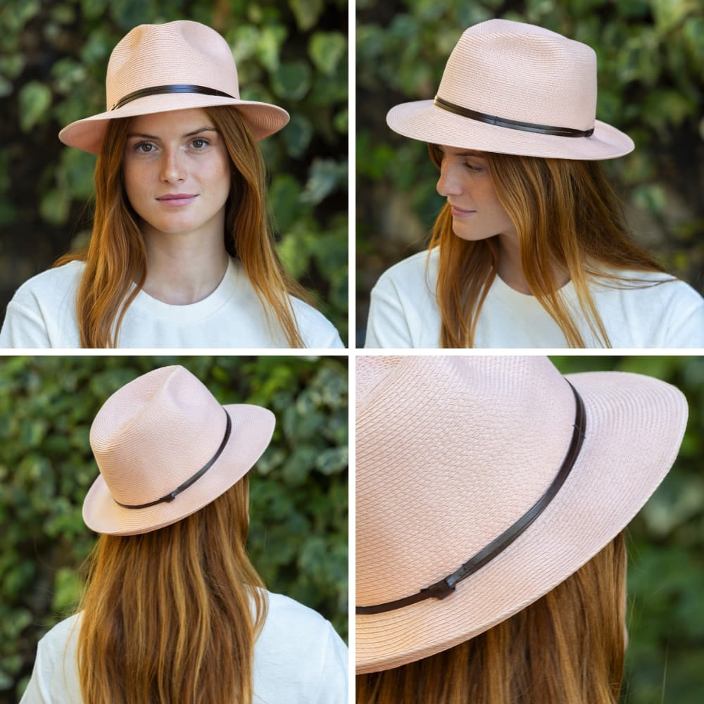 Plaited Paper Fedora / Click for Colors