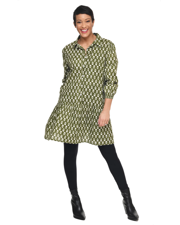 Tulip's Arbor Dress in Acorns