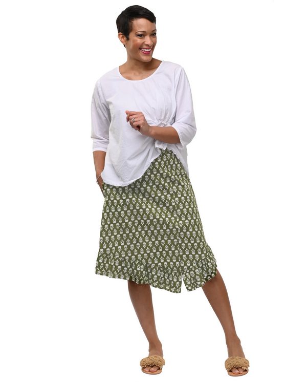 Tulip's Belmont Skirt in Acorns