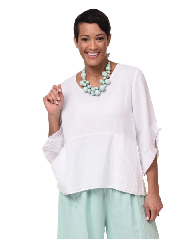 Tulip's Chloe Blouse in White