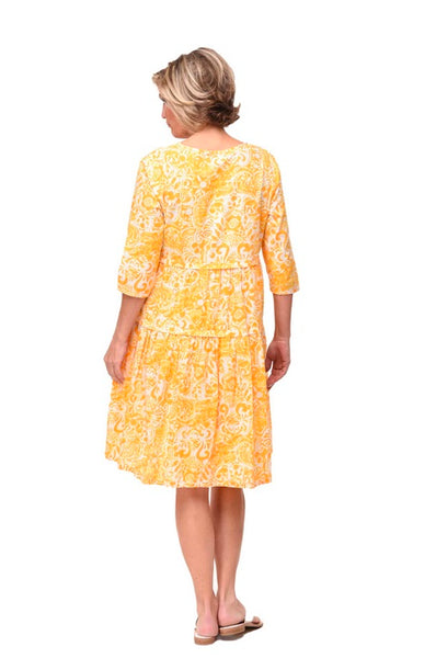 Tulip Clothing Hayley Dress in Marigold