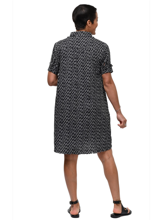 Tulip Katie Dress in Dashed Lines