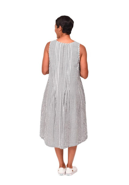 Lennon Dress Murphy Stripe Seersucker