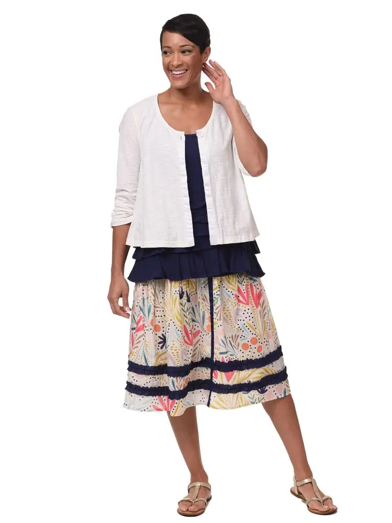 Tulip's Luca Cardigan in Ivory