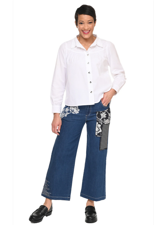 Tulip's Sadie Blouse in White