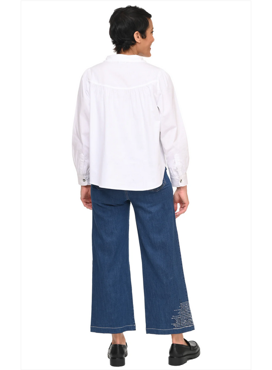 Tulip's Sadie Blouse in White