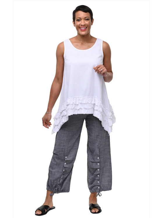 Tulip's Scooter Pant in Mini Black Check