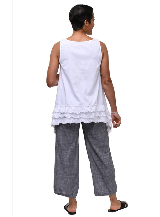 Tulip's Scooter Pant in Mini Black Check