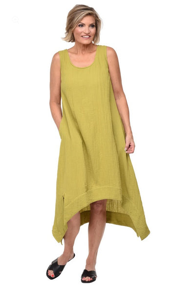 Tulip's Simply Perfect Dress in Split Pea