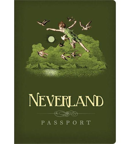 Passport to Neverland Notebook