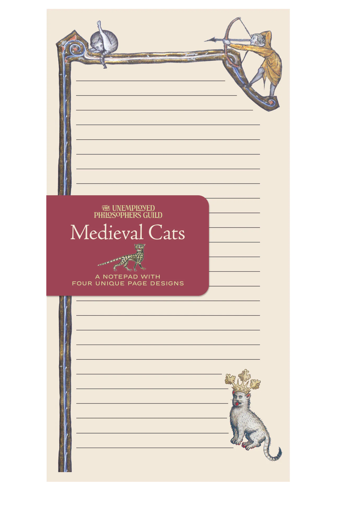 Medieval Cats Notepad