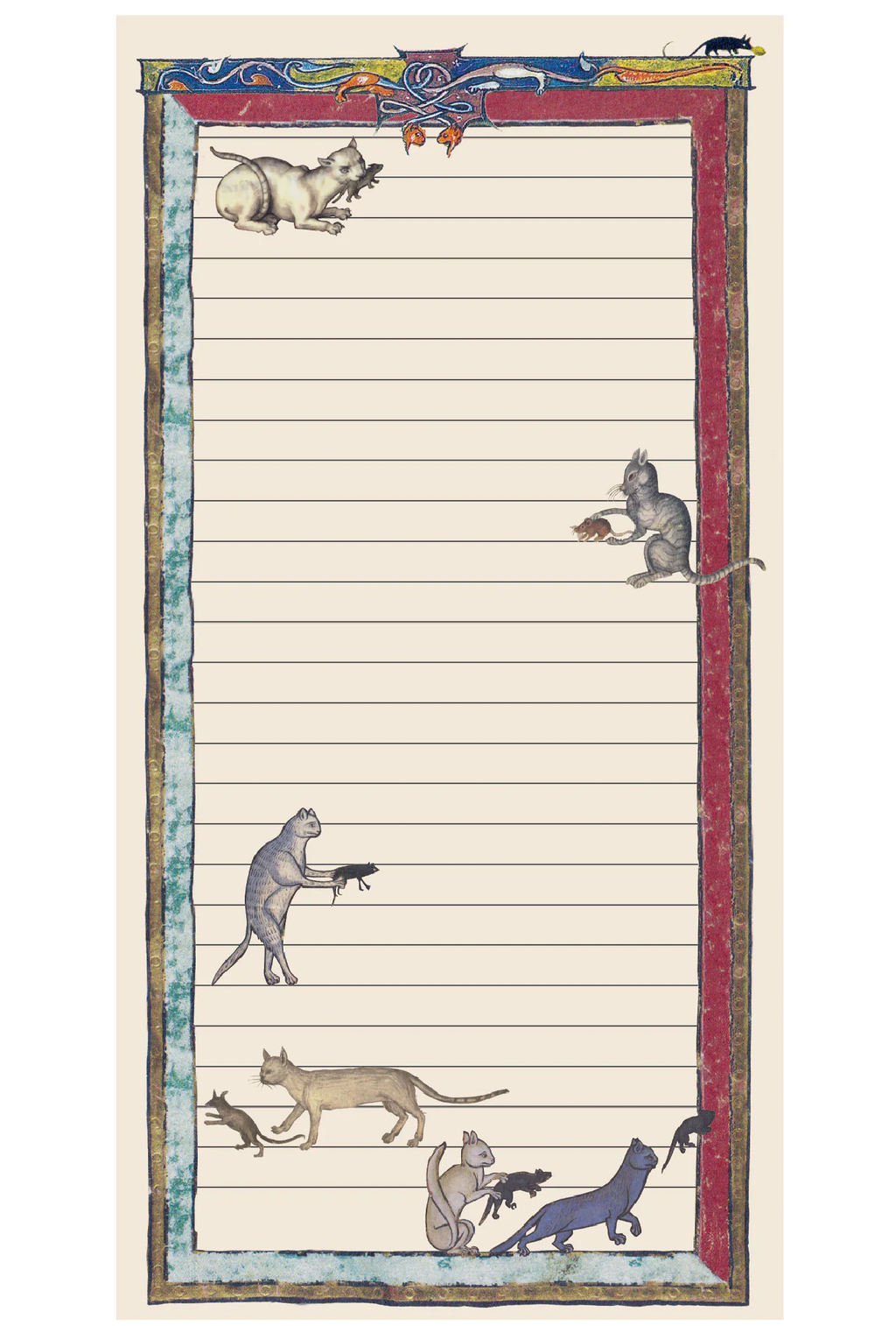Medieval Cats Notepad