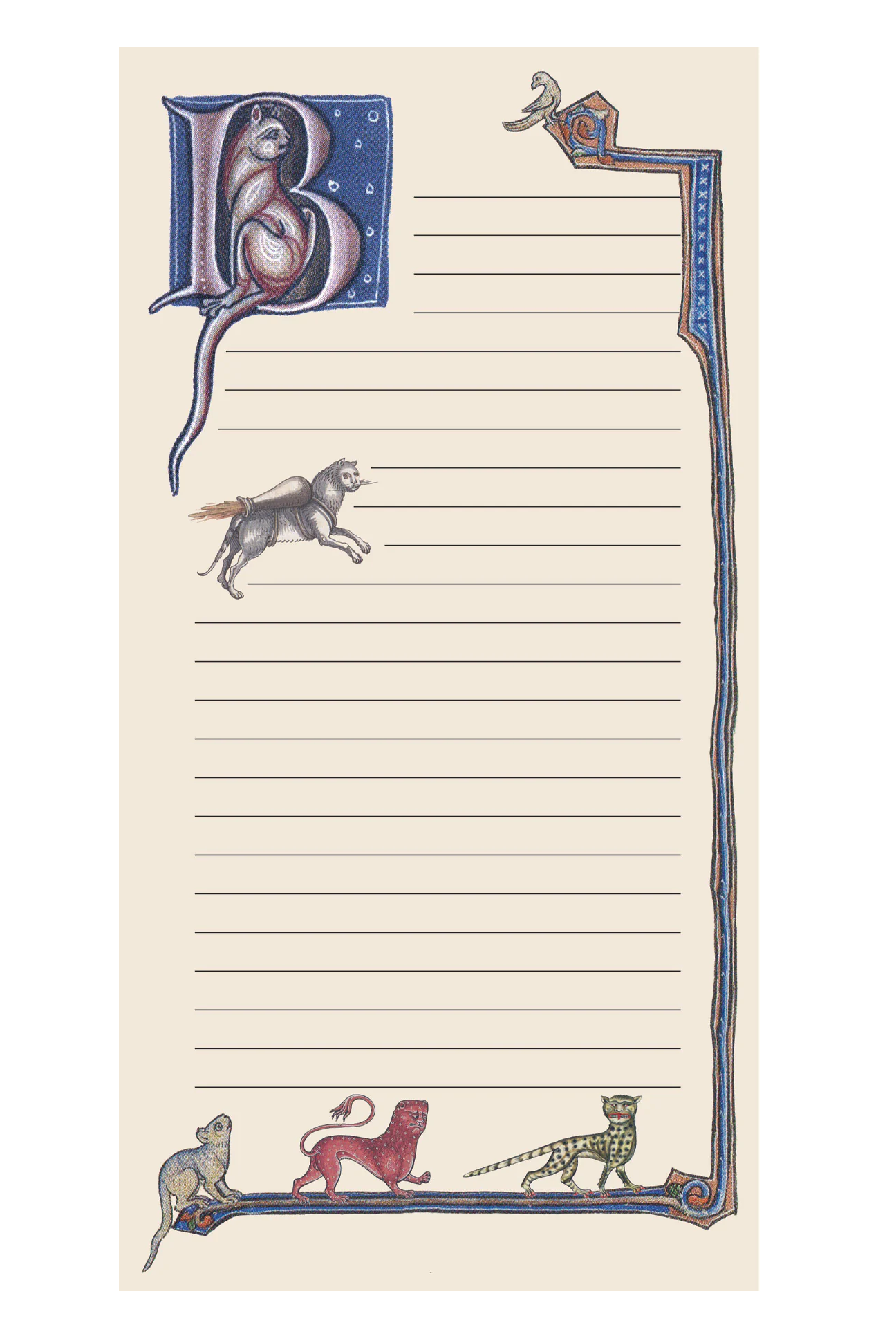Medieval Cats Notepad