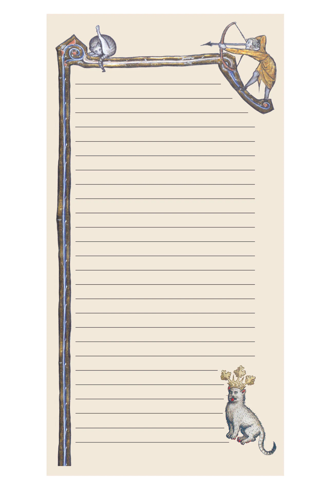 Medieval Cats Notepad