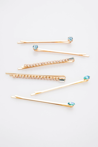 Harper Crystal Bobby Pin Set