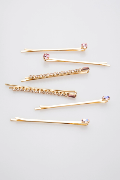 Harper Crystal Bobby Pin Set