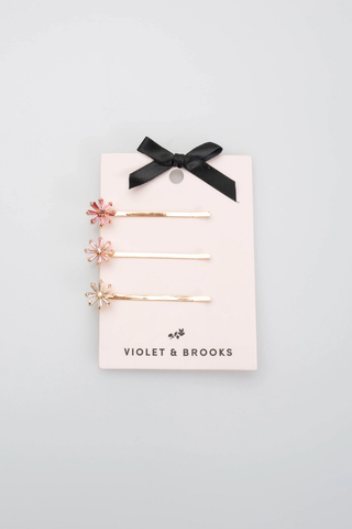 Poppy Bobby Pin Trio