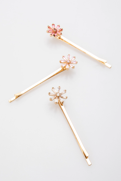 Poppy Bobby Pin Trio