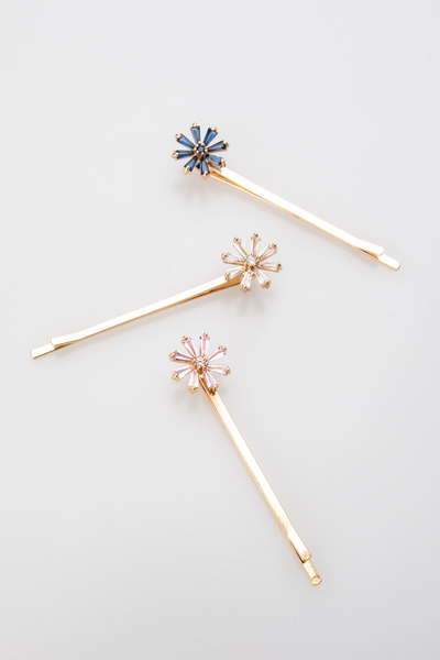 Poppy Bobby Pin Trio