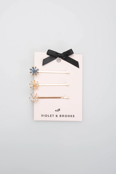 Poppy Bobby Pin Trio