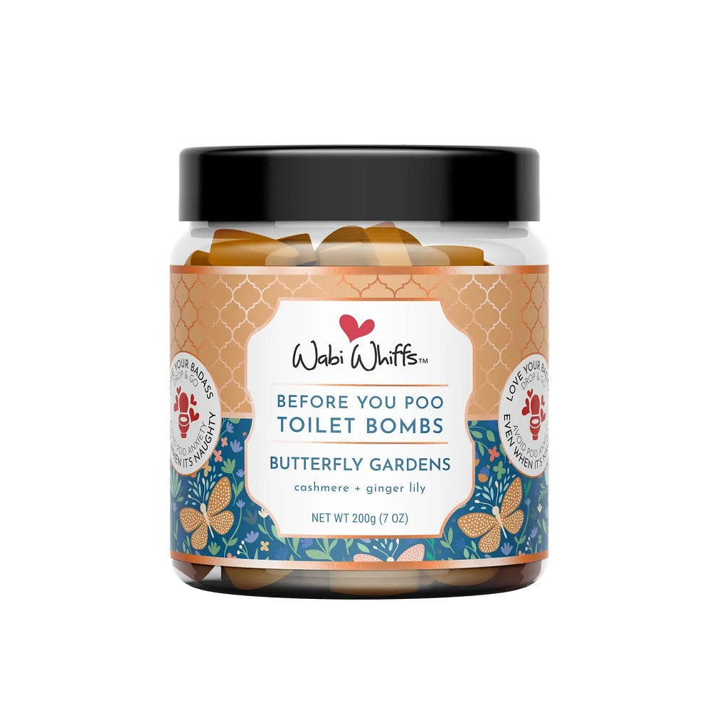 Wabi Whiffs Before You Poo Toilet Love Bombs Butterfly Gardens