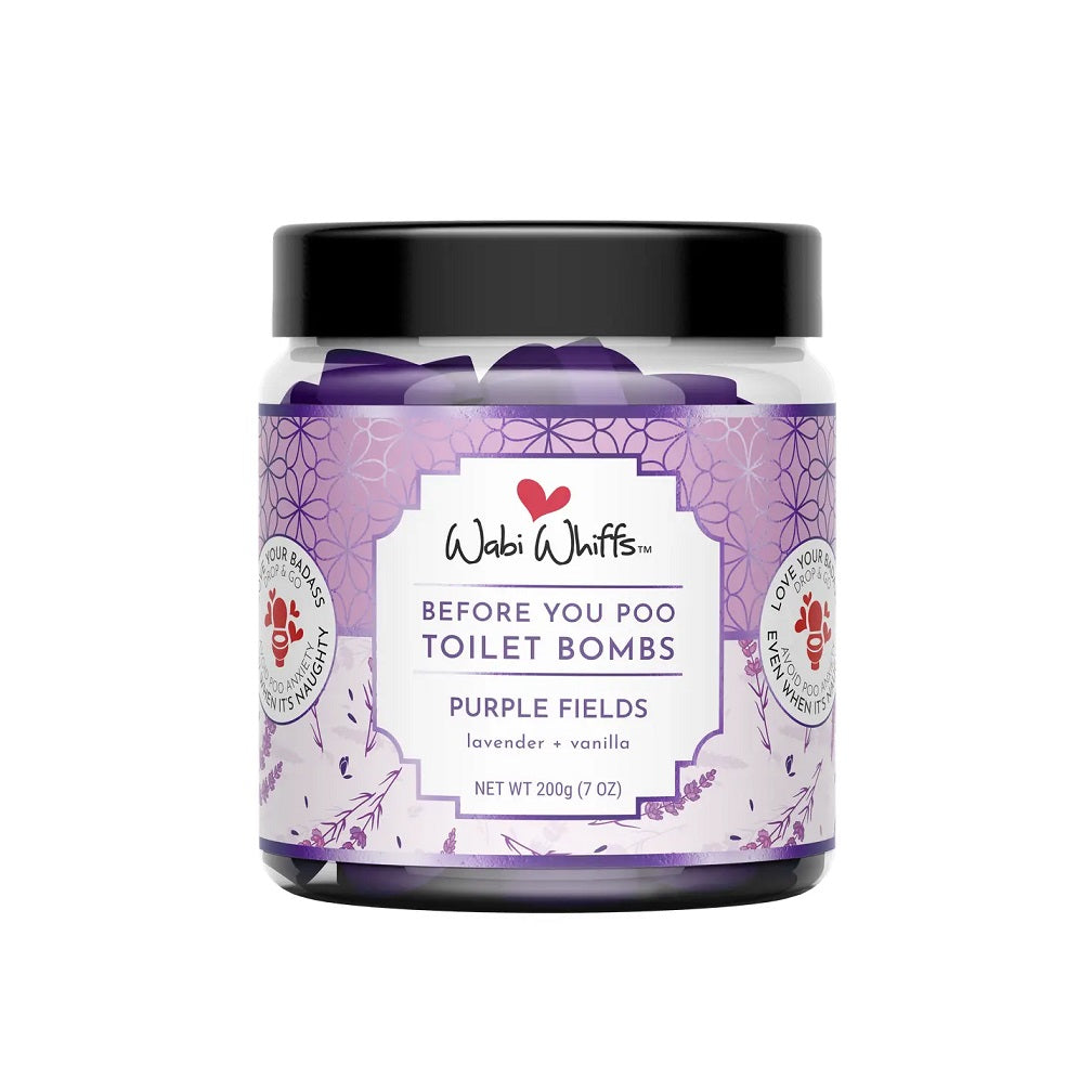 Wabi Whiffs Before You Poo Toilet Love Bombs Lavender Fields