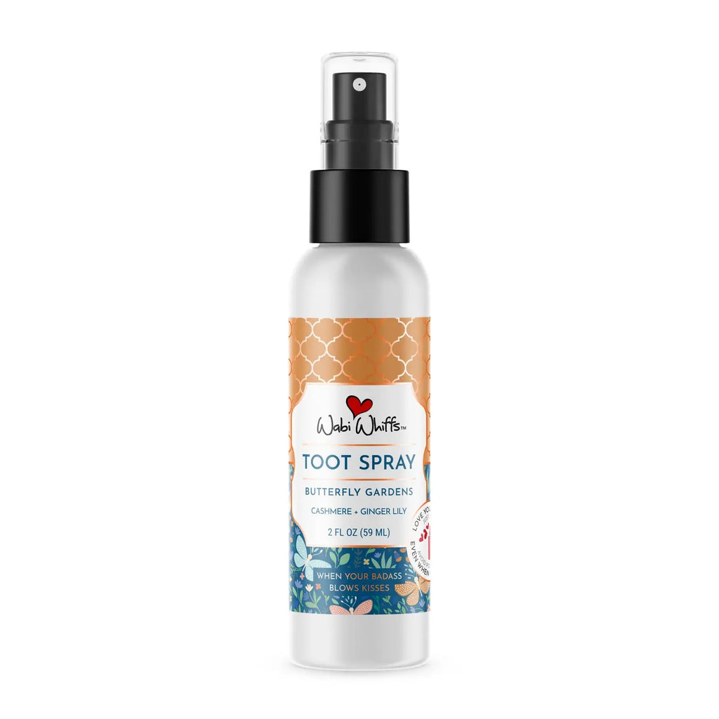 Wabi Whiffs Toot Spray Air Care Butterfly Gardens