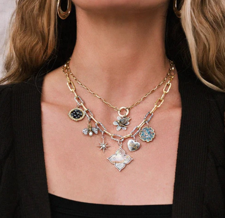 Waxing Poetic Between Worlds Charm