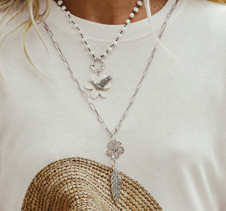 Waxing Poetic Brave Bloom Pendant