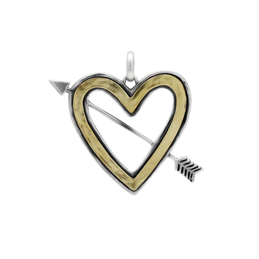 Waxing Poetic Heart of Magic Pendant