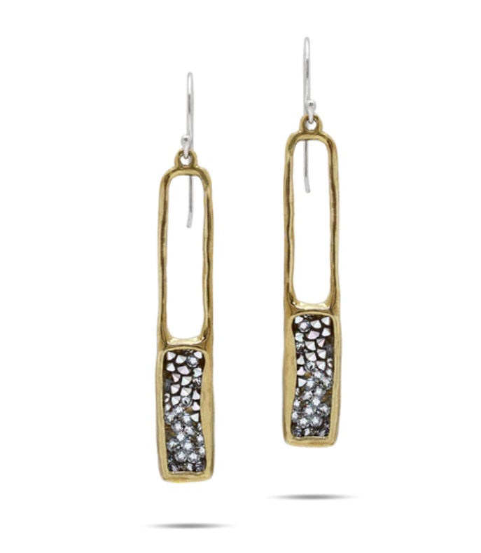 Kristal Frame Earrings