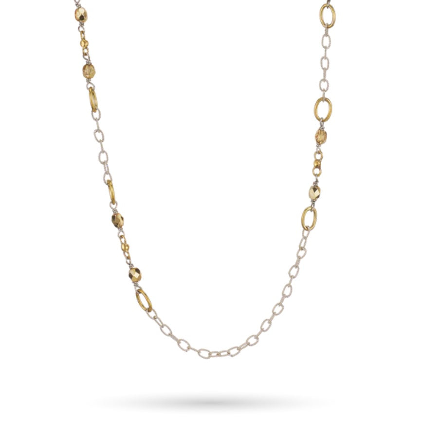 Waxing Poetic Miraculous Mixed Metal Chain / 22"