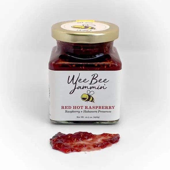 Wee Bee Jammin' jam Red Hot Raspberry