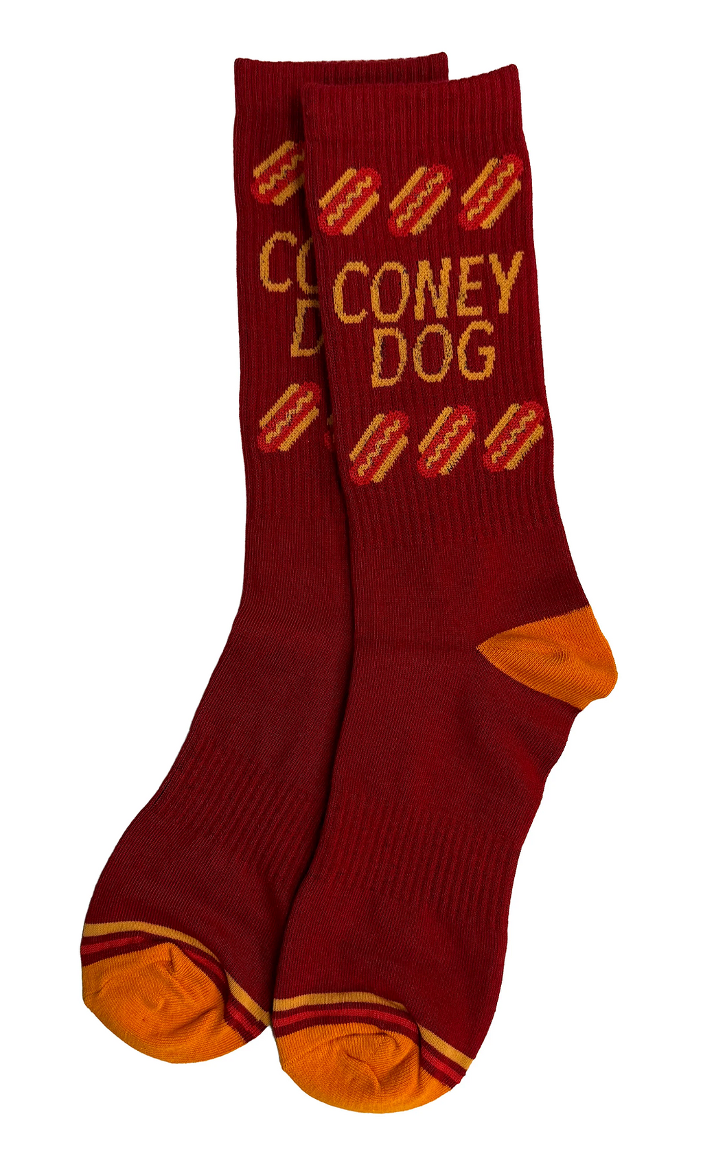 Well Done Goods Crew Socks / Coney Dog