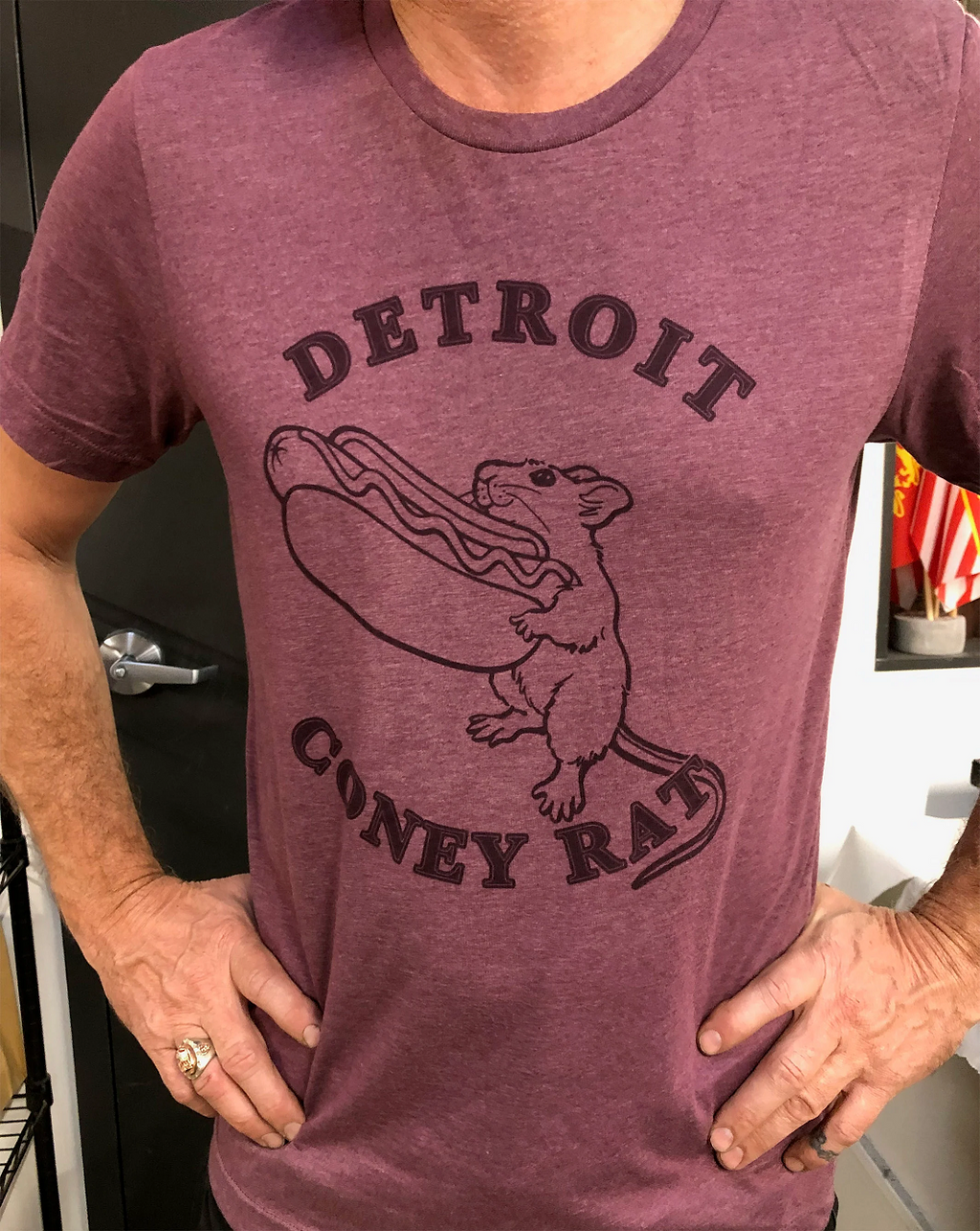 Well Done Goods Detroit Coney Rat Tee