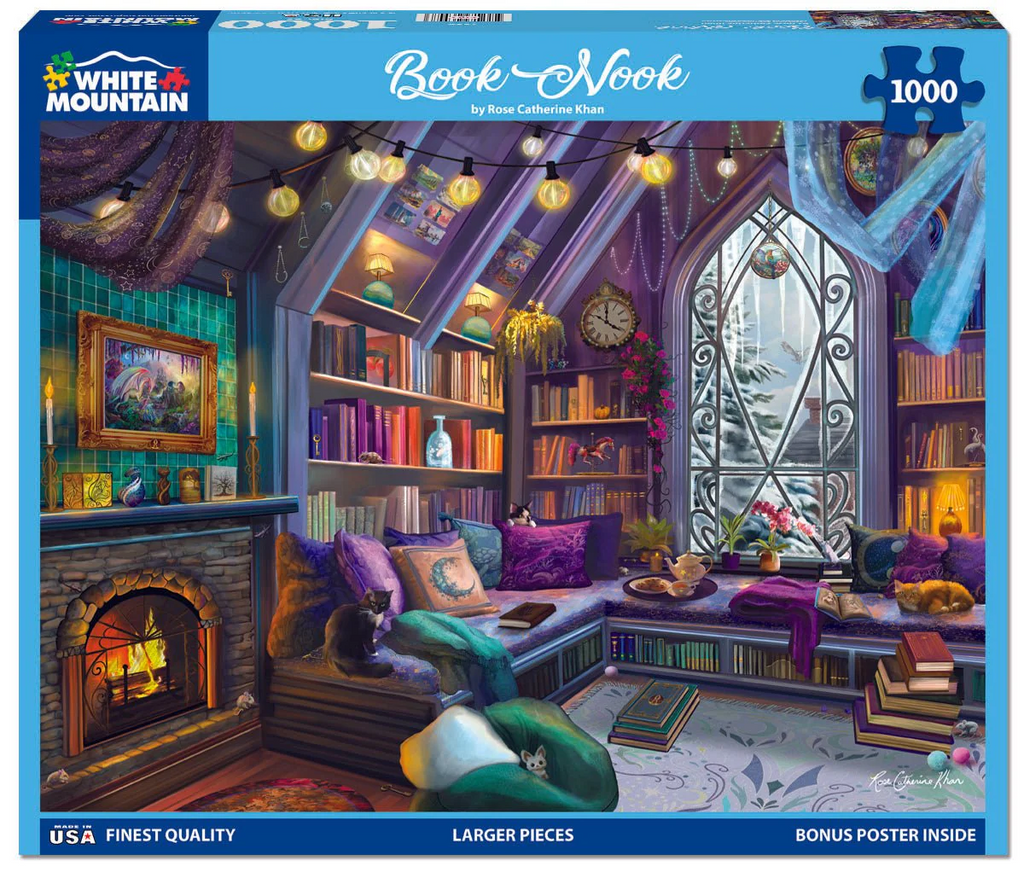 Book Nook 1000 Piece Jigsaw Puzzle