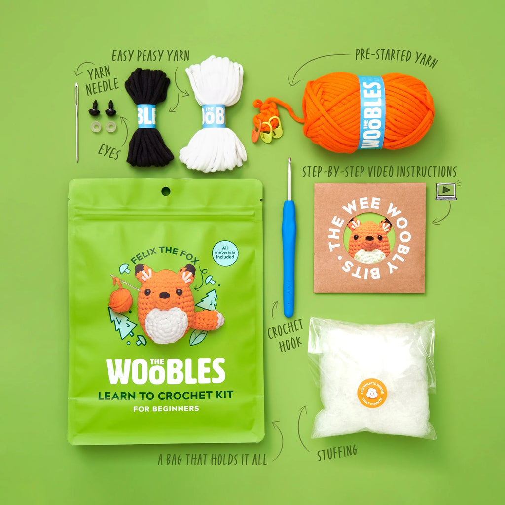 Woobles Crochet Kit / Click for Full Selection