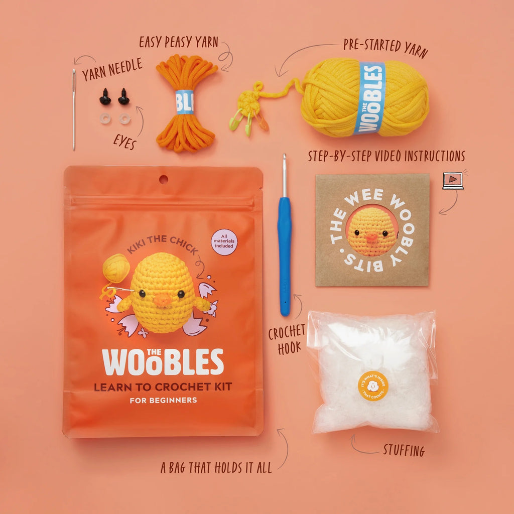 Woobles Crochet Kit / Click for Full Selection