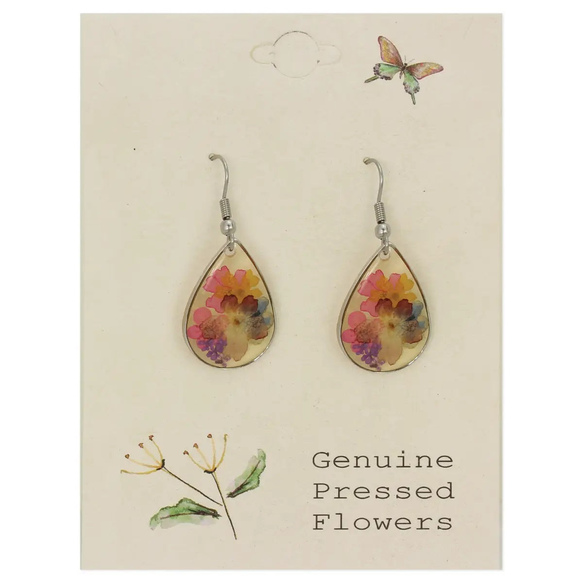 Dried Flower Earrings / Click for Styles