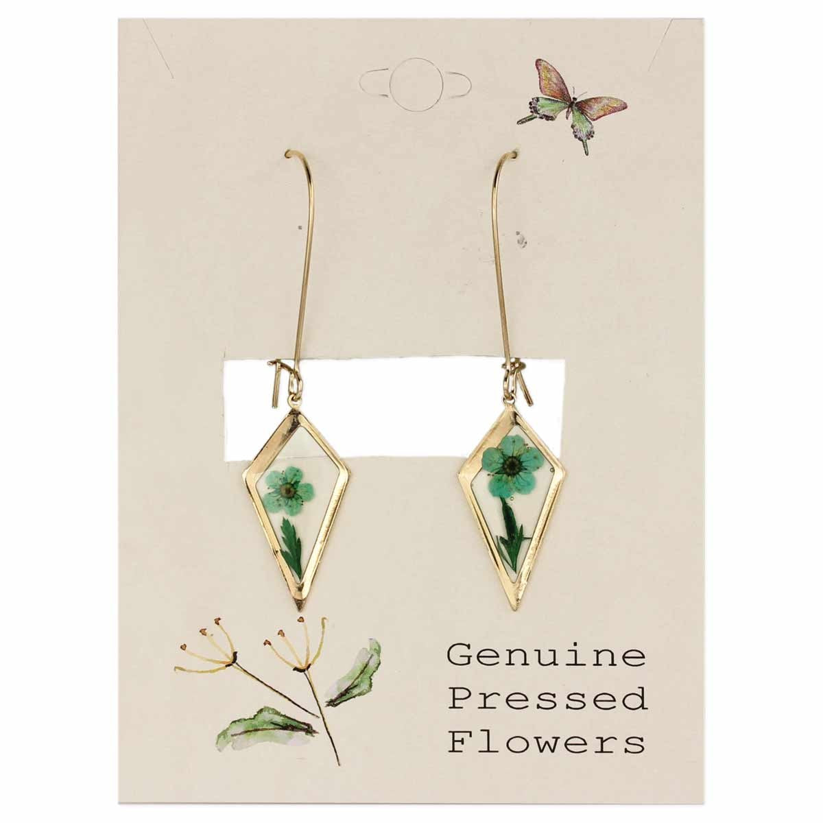 Dried Flower Earrings / Click for Styles