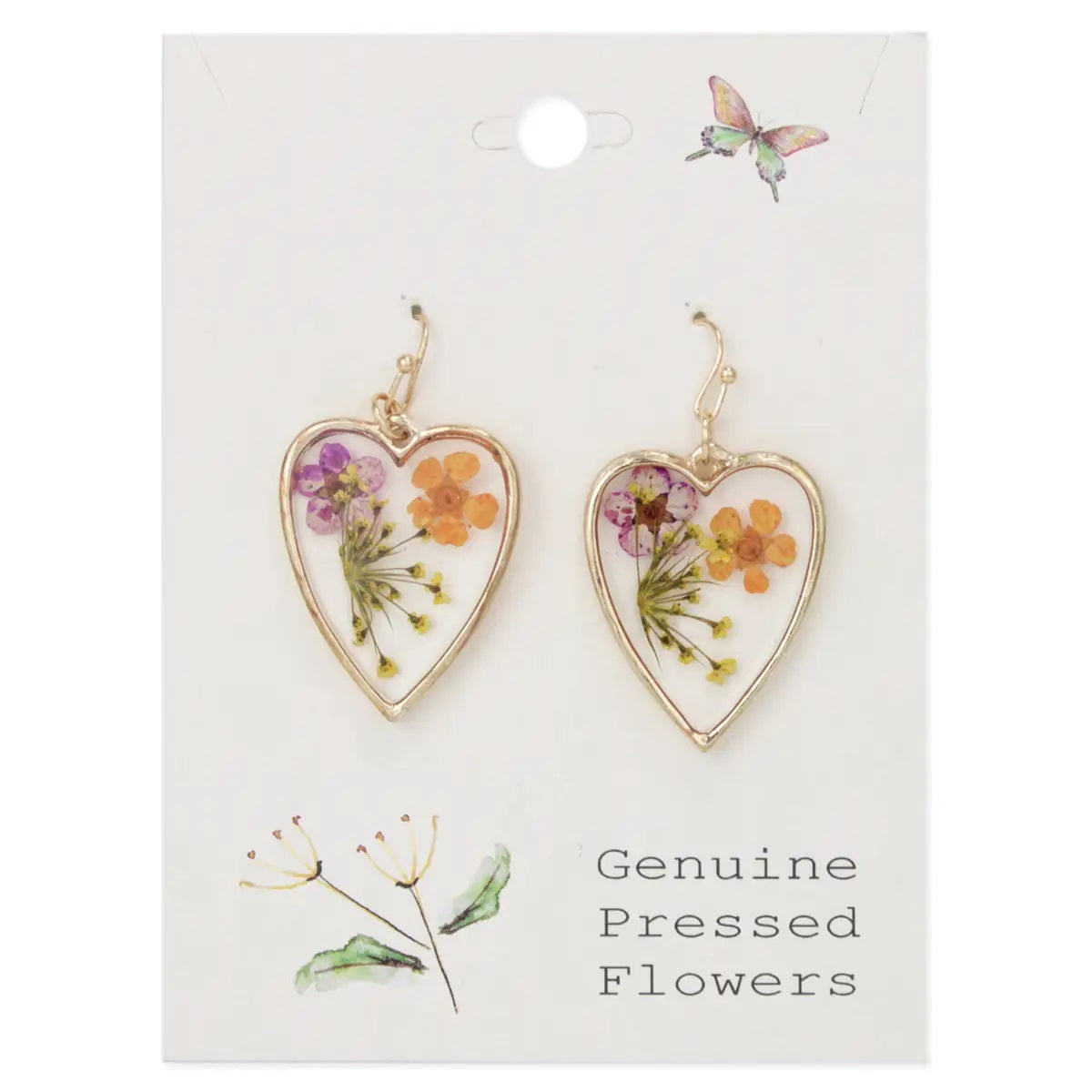 Dried Flower Earrings / Click for Styles