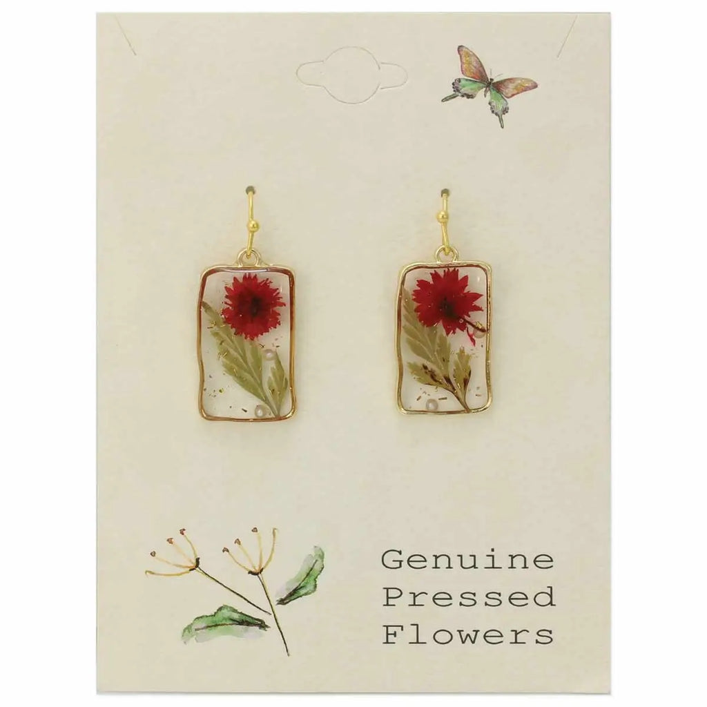Dried Flower Earrings / Click for Styles