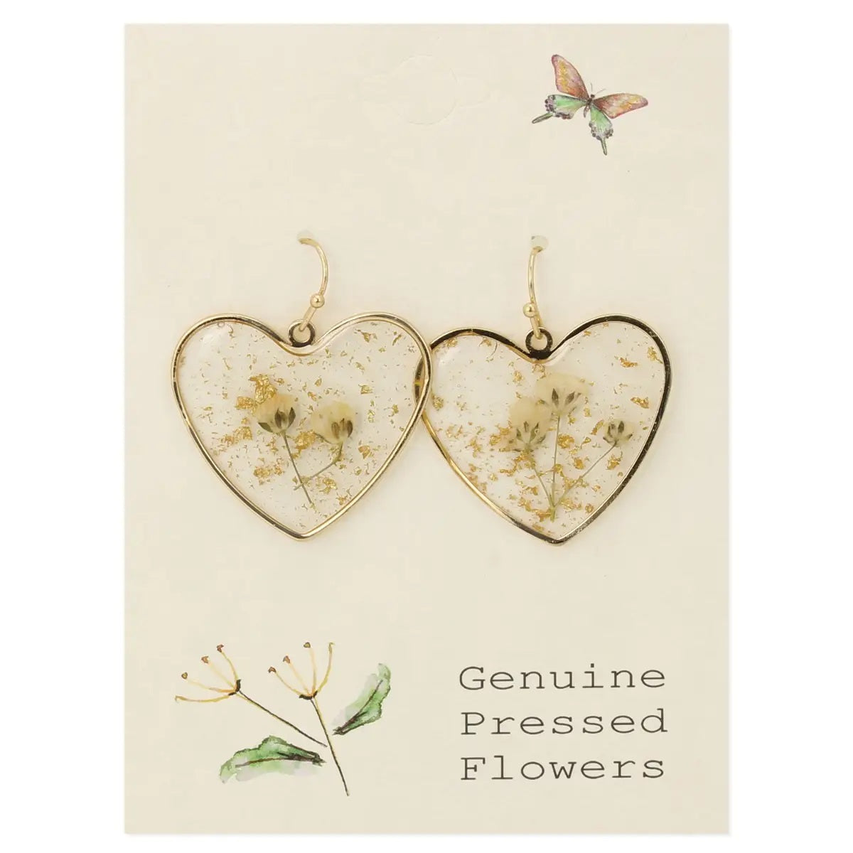 Dried Flower Earrings / Click for Styles