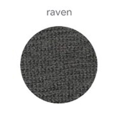By Basics' Boxy Button Vest Raven Swatch