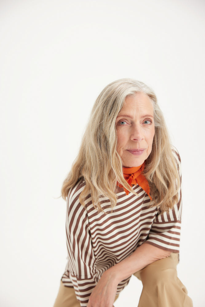 Small Merino Triangle Scarf