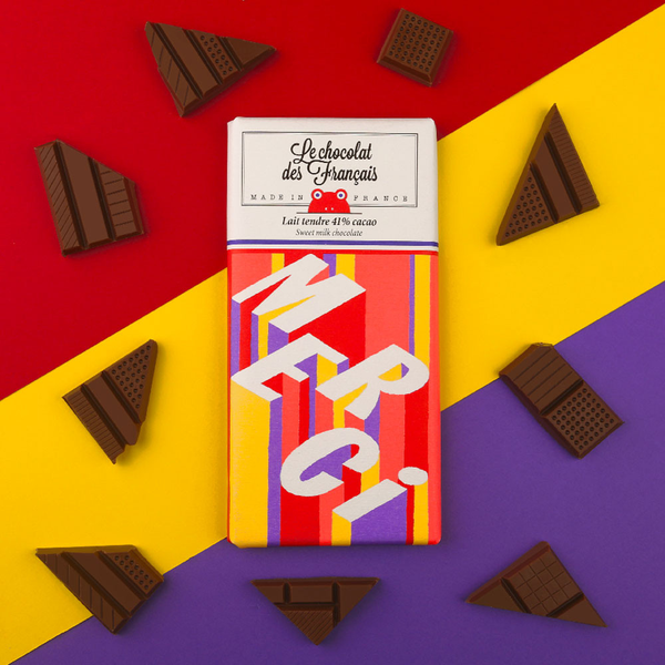Les Chocolate des Francais Chocolate Bars 2.8oz/ Click for Flavors