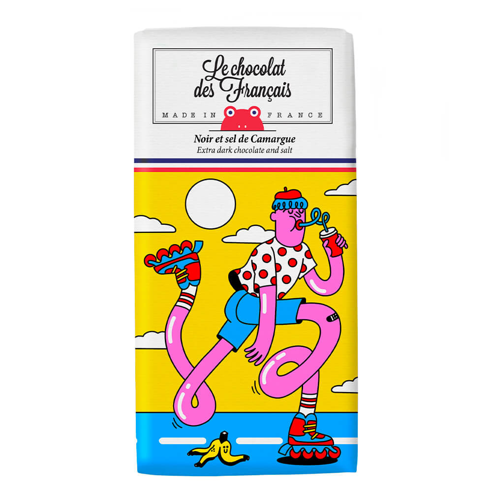 Les Chocolate des Francais Chocolate Bars 2.8oz/ Click for Flavors