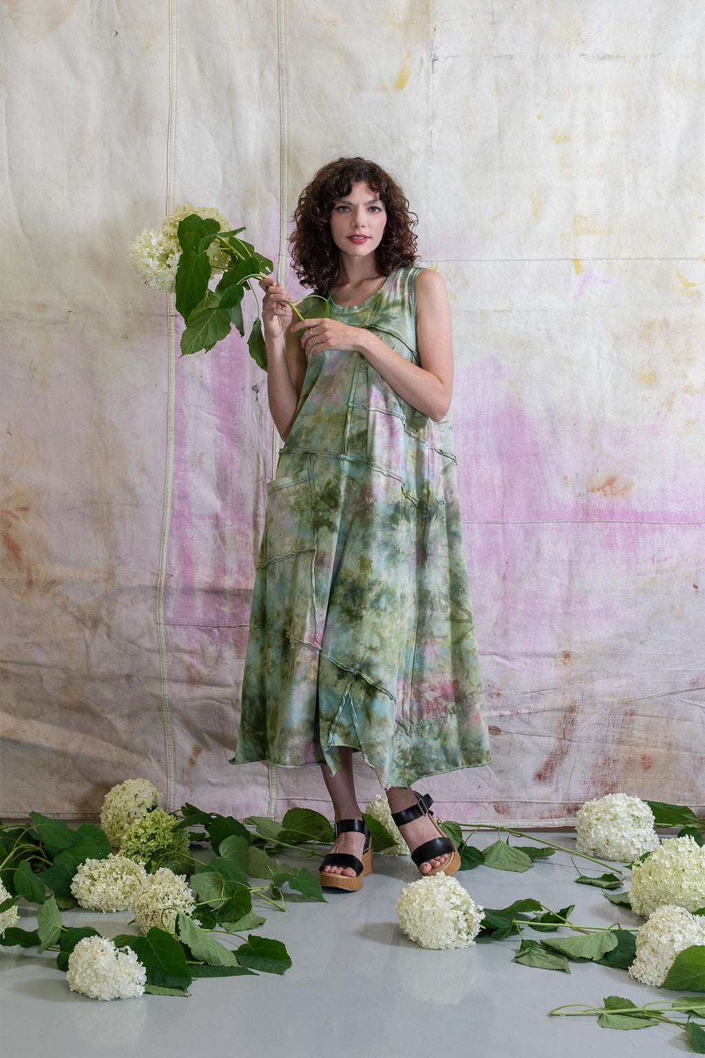 Cynthia Ashby Newport Dress in Agate