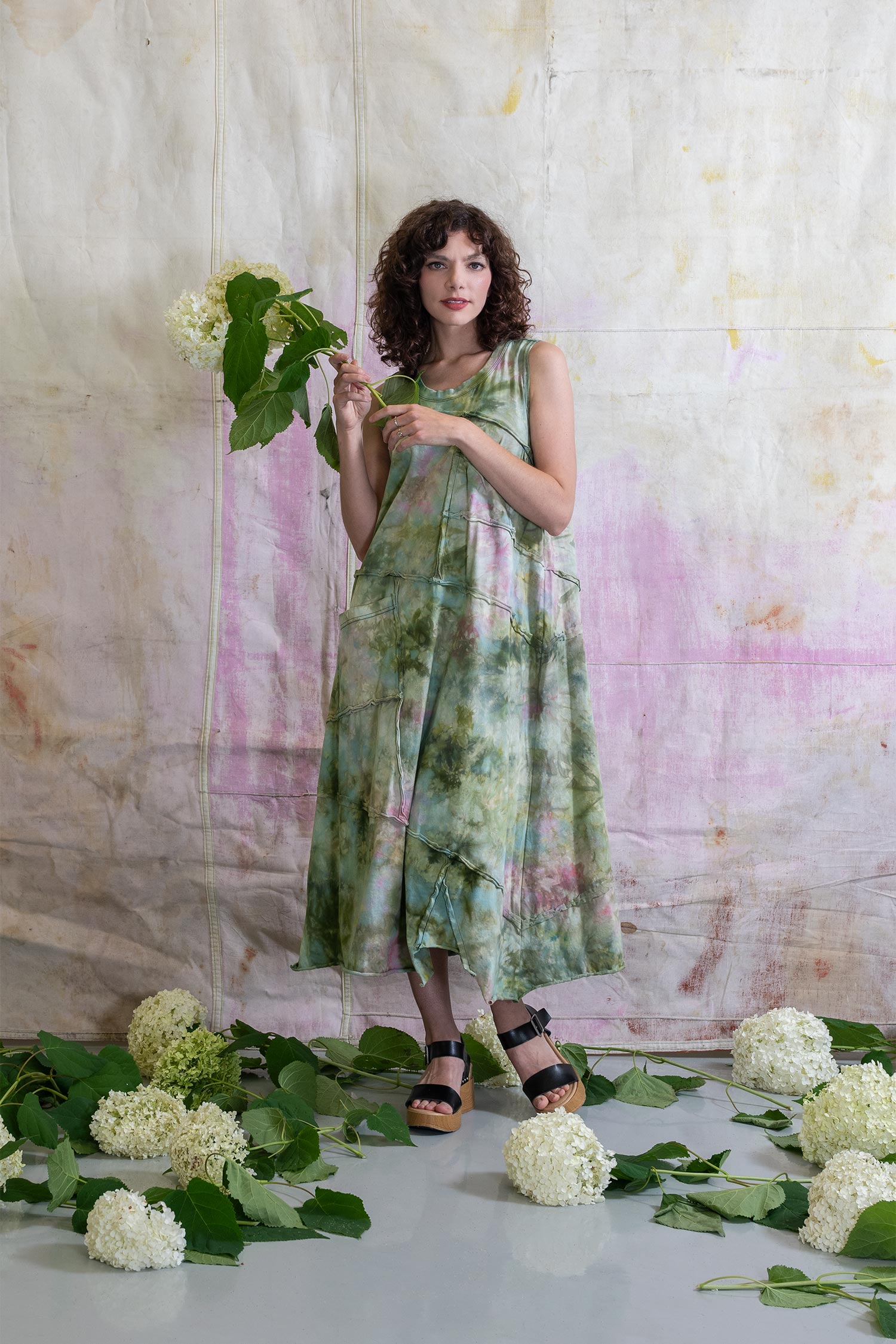 Cynthia Ashby Newport Dress in Agate