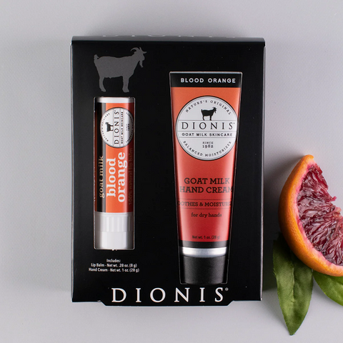 Dionis Goat Milk Lip & Hand Set / Blood Orange